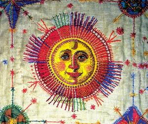 Lester Raymer_embroidery sun_300
